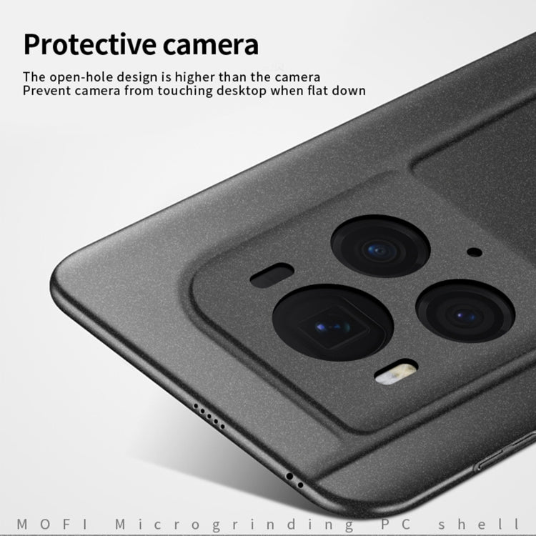 For Honor Magic6 Ultimate MOFI Fandun Series Frosted PC Ultra-thin All-inclusive Phone Case(Gray) - Honor Cases by MOFI | Online Shopping UK | buy2fix