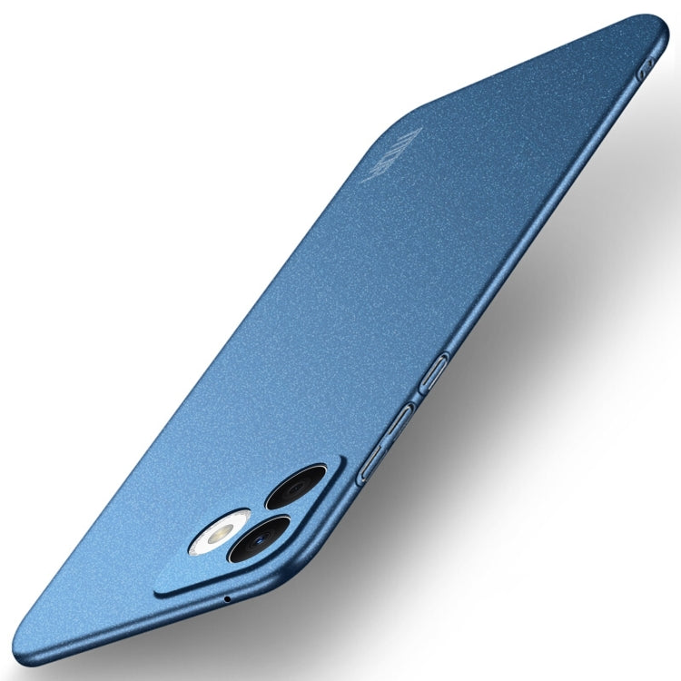 For Honor X60i MOFI Fandun Series Frosted PC Ultra-thin All-inclusive Phone Case(Blue) - Honor Cases by MOFI | Online Shopping UK | buy2fix