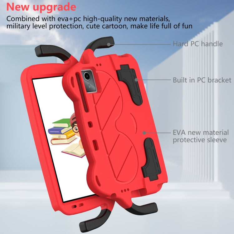 For Lenovo Xiaoxin Pad 2024/Tab M11 Ice Baby EVA Shockproof Hard PC Tablet Case(Red+Black) - Lenovo by buy2fix | Online Shopping UK | buy2fix