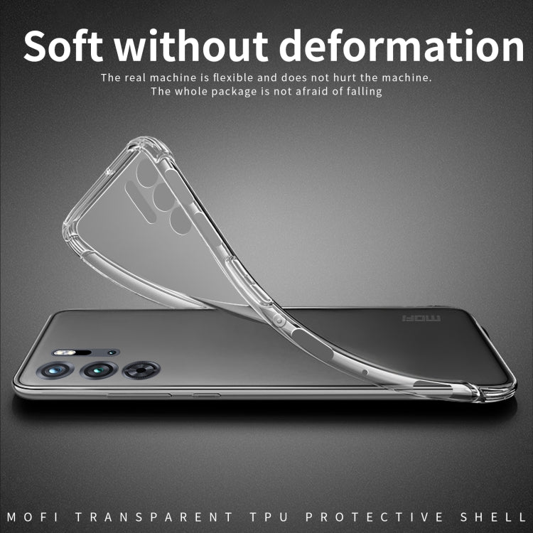 For Nubia Red Magic 9 Pro / 9 Pro+ MOFI Ming Series Transparent Ultra-thin TPU Phone Case(Transparent) - ZTE Cases by MOFI | Online Shopping UK | buy2fix