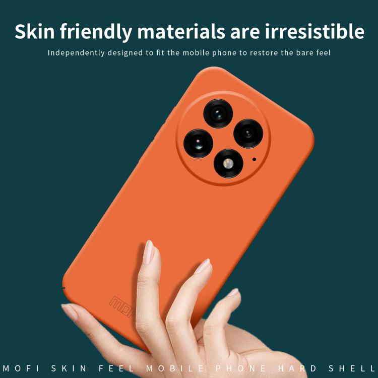 For OnePlus 13 MOFI Qin Series Skin Feel All-inclusive PC Phone Case(Orange) - OnePlus Cases by MOFI | Online Shopping UK | buy2fix