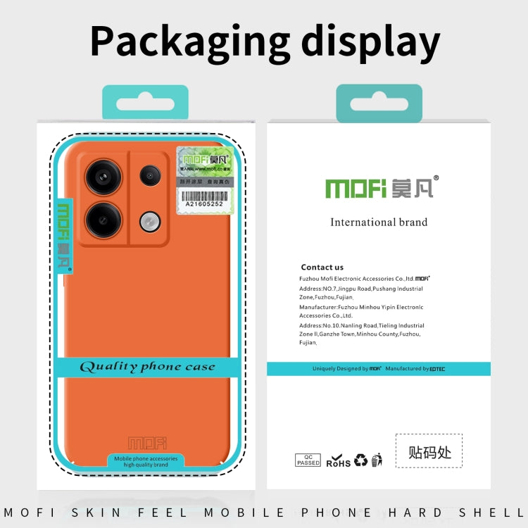 For Meizu 21 MOFI Qin Series Skin Feel All-inclusive PC Phone Case(Green) - Meizu by MOFI | Online Shopping UK | buy2fix