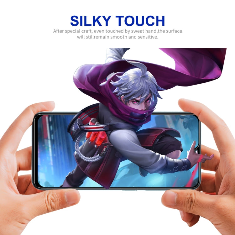 For OPPO A17 4G 10pcs ENKAY Full Glue High Aluminum-silicon Tempered Glass Film - OPPO Tempered Glass by ENKAY | Online Shopping UK | buy2fix