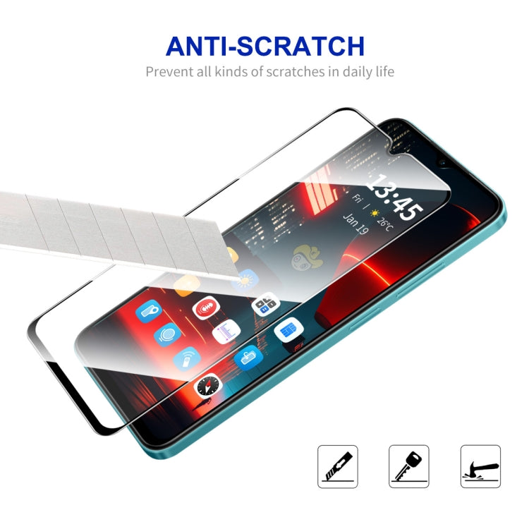 For Tecno Spark 9 ENKAY Full Glue High Aluminum-silicon Tempered Glass Film - Tecno Tempered Glass by ENKAY | Online Shopping UK | buy2fix