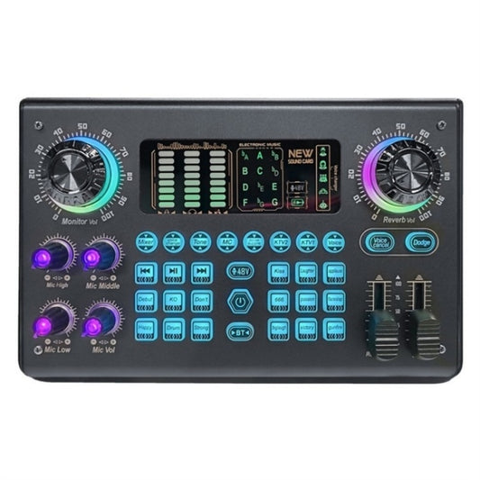 C100 Live Streaming Recording Karaoke Sound Card Mobile Audio Mixer - Live Sound Effects Processors by buy2fix | Online Shopping UK | buy2fix