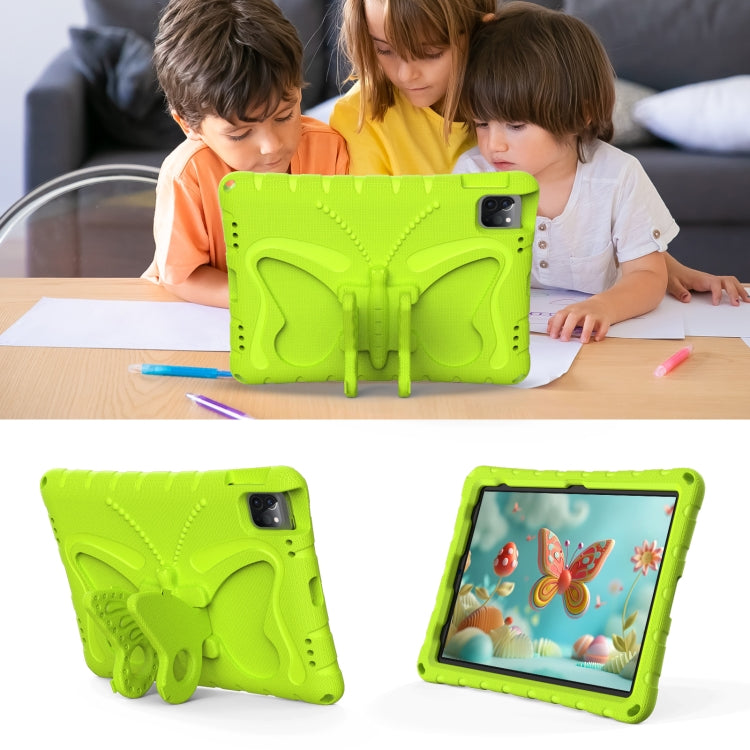 For iPad Air 11 2024 Butterfly Bracket EVA Shockproof Tablet Case(Mint Green) - iPad Air 11 2024 Cases by buy2fix | Online Shopping UK | buy2fix