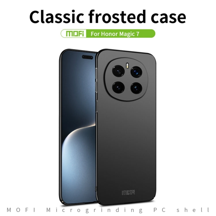 For Honor Magic7 MOFI Frosted PC Ultra-thin Hard Phone Case(Red) - Honor Cases by MOFI | Online Shopping UK | buy2fix