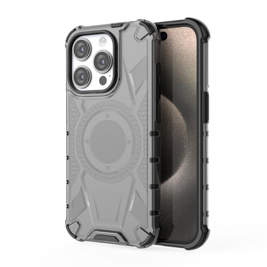 For iPhone 14 Pro Armor Holder PC Hybrid TPU Phone Case(Black) - iPhone 14 Pro Cases by buy2fix | Online Shopping UK | buy2fix