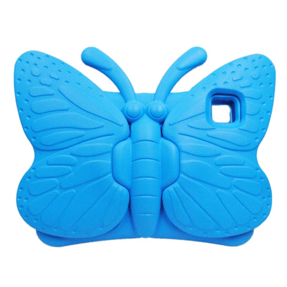 For iPad Air 11 2024 Butterfly Bracket Kids EVA Shockproof Tablet Case(Blue) - iPad Air 11 2024 Cases by buy2fix | Online Shopping UK | buy2fix