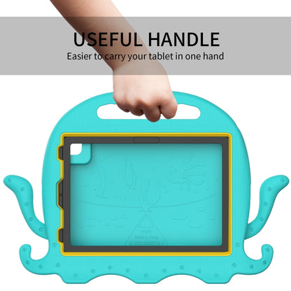 For iPad Pro 11 2024 Octopus Style EVA Hybrid PC Shockproof Tablet Case with Strap(Glacial Green) - iPad Pro 11 2024 Cases by buy2fix | Online Shopping UK | buy2fix