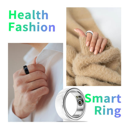 R8 SIZE 20 Smart Ring, Support Heart Rate / Blood Oxygen / Sleep / Multiple Sports Modes(White) - Smart Rings / Smart Telephones by buy2fix | Online Shopping UK | buy2fix