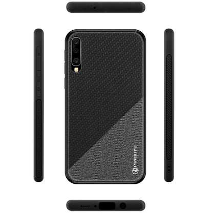 PINWUYO Honors Series Shockproof PC + TPU Protective Case for Galaxy A50(Blue) - Galaxy Phone Cases by PINWUYO | Online Shopping UK | buy2fix