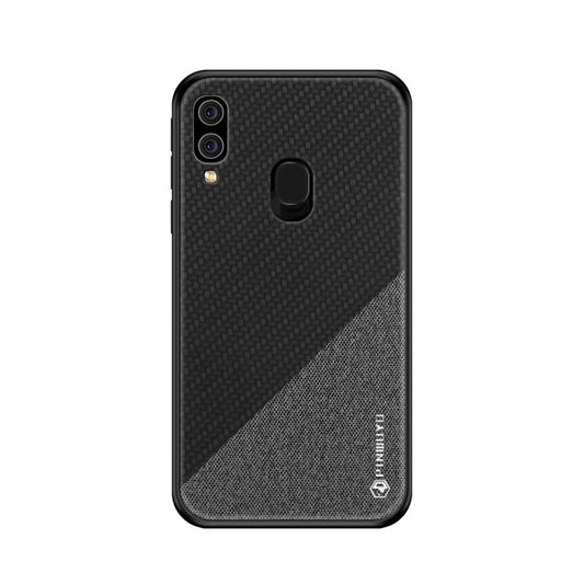 PINWUYO Honors Series Shockproof PC + TPU Protective Case for Galaxy A40(Black) - Galaxy Phone Cases by PINWUYO | Online Shopping UK | buy2fix