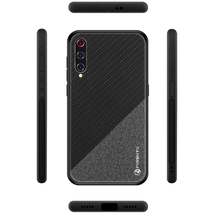 PINWUYO Honors Series Shockproof PC + TPU Protective Case for XIAOMI Mi 9(Black) - Xiaomi Cases by PINWUYO | Online Shopping UK | buy2fix