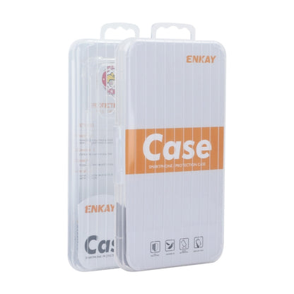 For Samsung Galaxy S24 5G ENKAY Hat-Prince Honeycomb MagSafe Shockproof Phone Case with 0.18mm Film(White) - Galaxy S24 5G Cases by ENKAY | Online Shopping UK | buy2fix