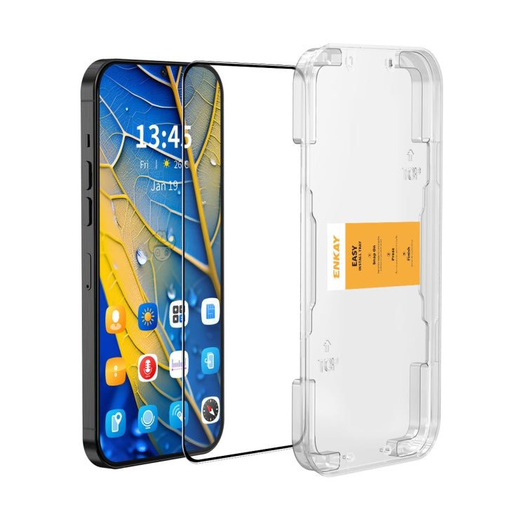 For Tecno Spark 30C ENKAY Easy Install High Alumina Silicon Full Glass Film - Tecno Tempered Glass by ENKAY | Online Shopping UK | buy2fix