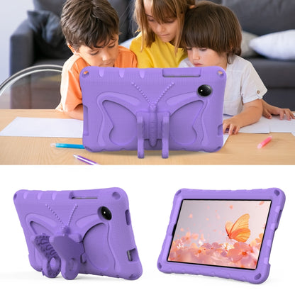 For Xiaomi Redmi Pad SE 8.7 2024 Butterfly Bracket EVA Shockproof Tablet Case(Light Purple) - More Tablet Cases by buy2fix | Online Shopping UK | buy2fix