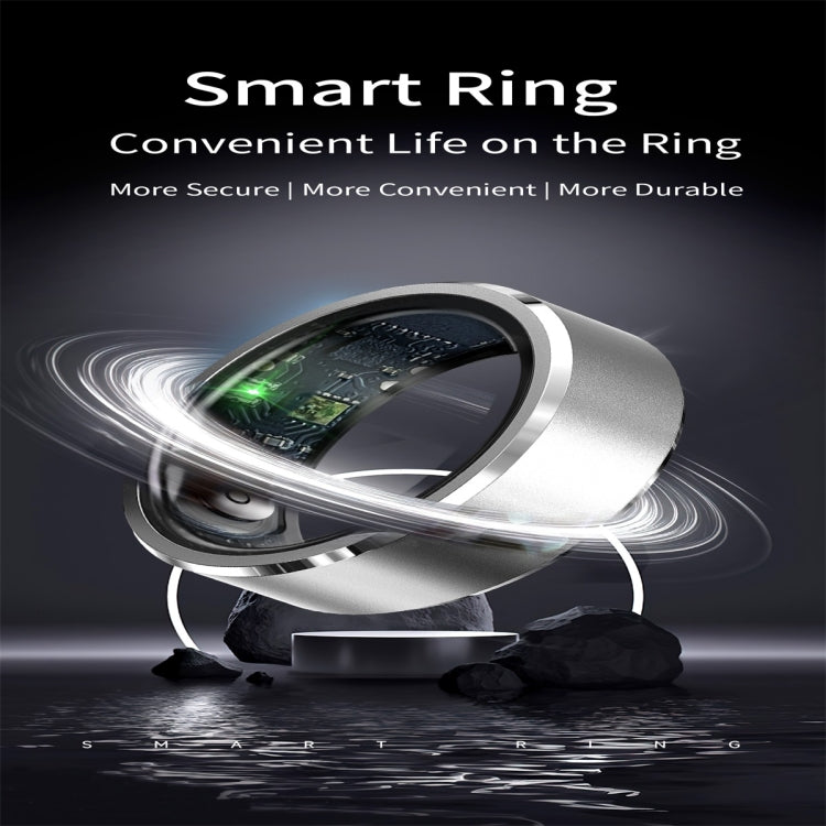 R5 SIZE 8 Smart Ring, Support Health Monitoring / Multiple Sports Modes(Gold) - Smart Rings / Smart Telephones by buy2fix | Online Shopping UK | buy2fix