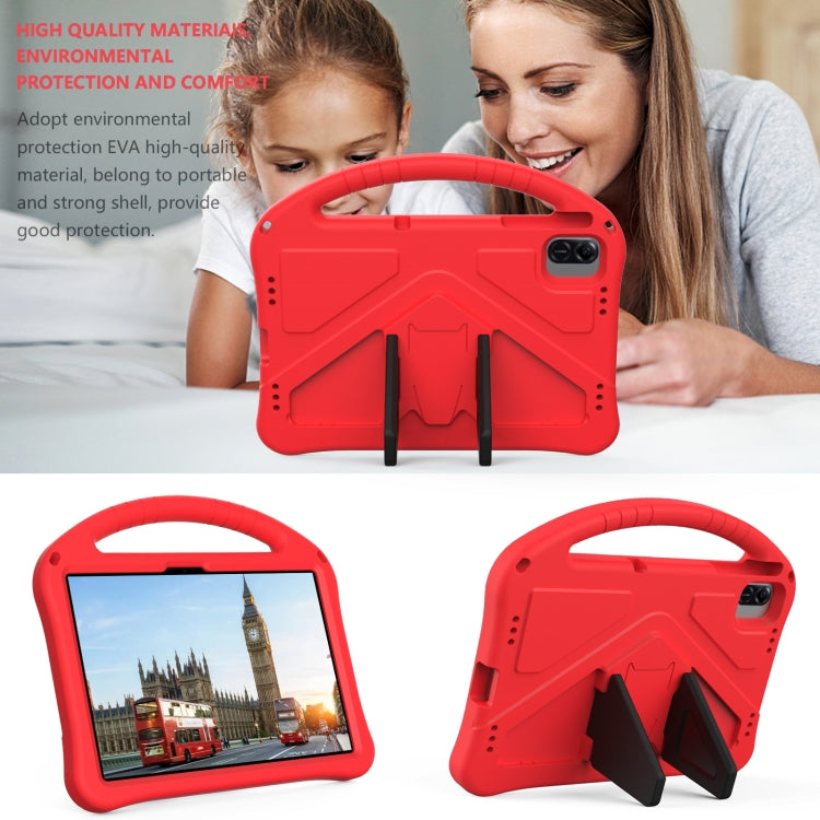 For Infinix XPad 11 inch 2024 EVA Shockproof Tablet Case with Holder(Red) - Others by buy2fix | Online Shopping UK | buy2fix