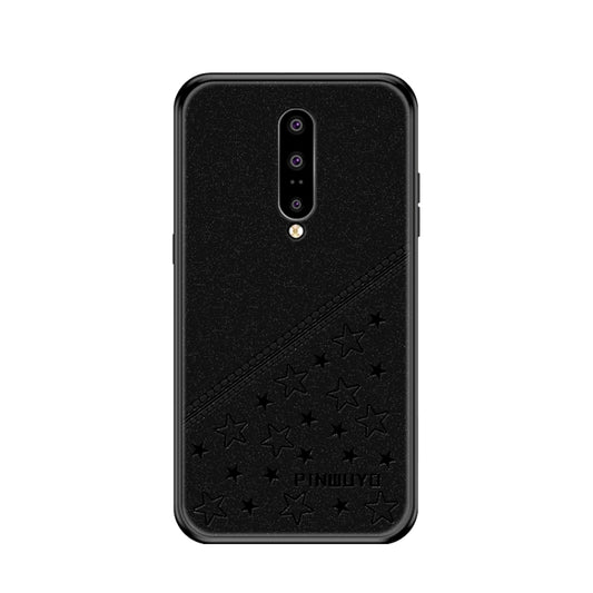 PINWUYO Full Coverage Waterproof Shockproof PC+TPU+PU Protective Case for Oneplus7 pro(Black) - OnePlus Cases by PINWUYO | Online Shopping UK | buy2fix