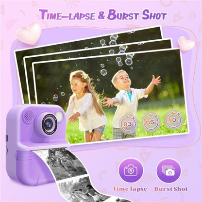 E8 2.4 Inch Screen Photo Printing Video Recorder Multifunctional Kids Dual Lens Camera(Pink) - Children Cameras by buy2fix | Online Shopping UK | buy2fix