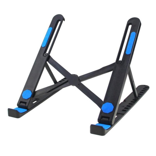 A9 Adjustable Height Portable Laptop Foldable Desktop Holder(Blue) - Laptop Stand by buy2fix | Online Shopping UK | buy2fix