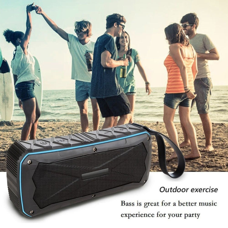 Portable Bluetooth Speaker Super Bass Stereo Wireless Speakers Support IP66 Waterproof Emergency Charging Handsfree TF - Waterproof Speaker by buy2fix | Online Shopping UK | buy2fix