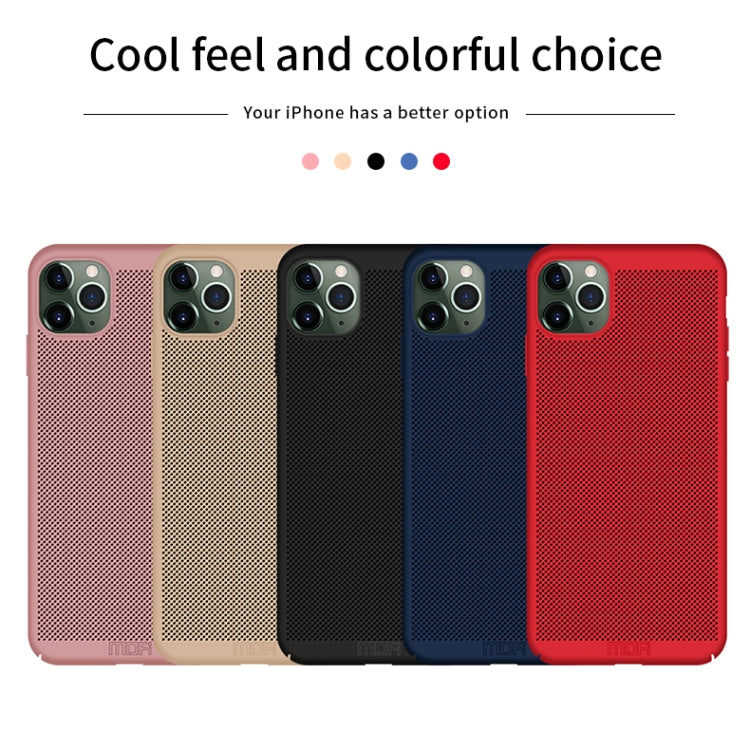 For iPhone 11 Pro Max MOFI Breathable PC Ultra-thin All-inclusive Protective Case(Red) - iPhone 11 Pro Max Cases by MOFI | Online Shopping UK | buy2fix