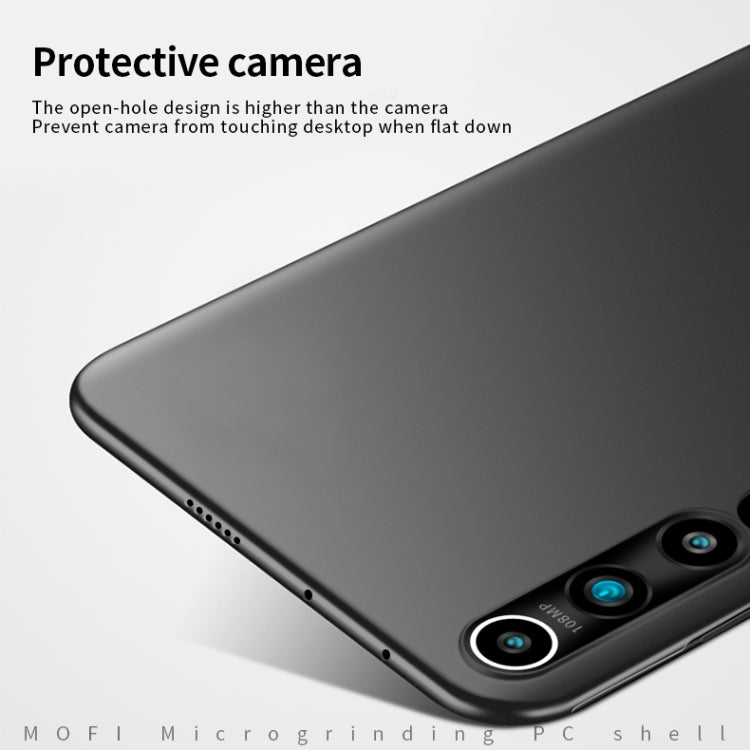 For Xiaomi Mi 10 MOFI Frosted PC Ultra-thin Hard Case(Gold) - Xiaomi Cases by MOFI | Online Shopping UK | buy2fix