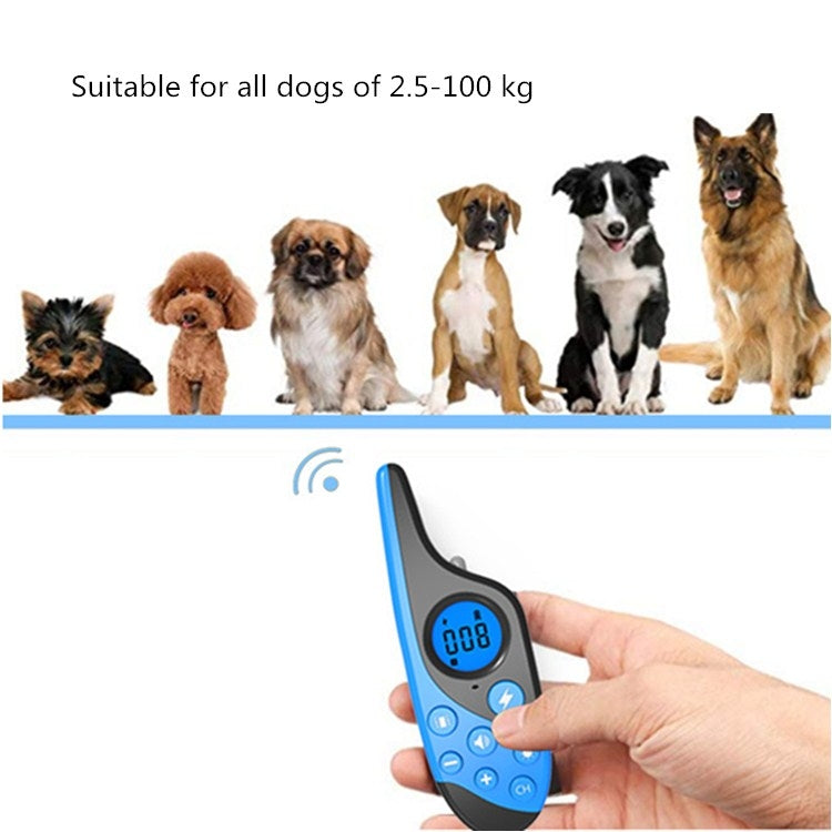 500m Charging Remote Control Dog Training Device Pet Bark Stopper - Training Aids by buy2fix | Online Shopping UK | buy2fix