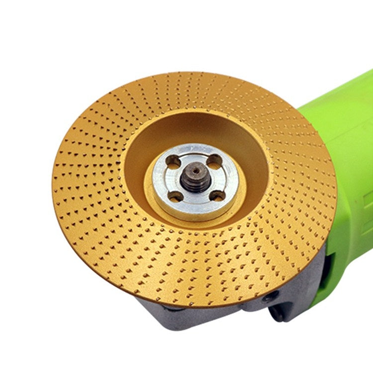 Woodworking Sanding Thorn Disk Angle Grinder Thorn Disk Plastic Grinding Disk Polishing Disk, Style:Bevel(Gold) - Abrasive Tools & Accessories by buy2fix | Online Shopping UK | buy2fix