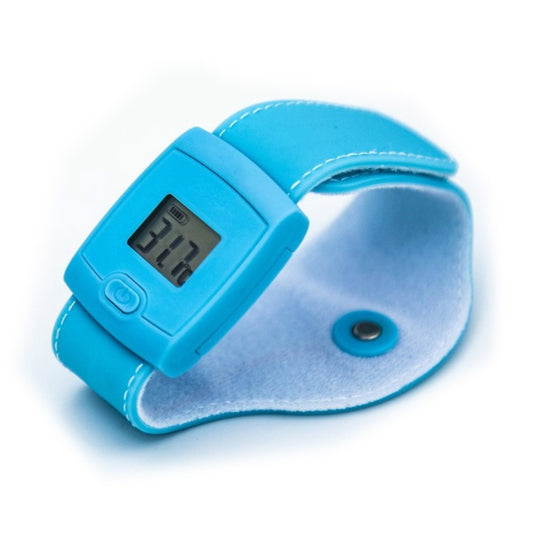 Smart Body Temperature Bracelet Bluetooth Thermometer Child Baby Thermometer(Blue) - Digital Thermometer by buy2fix | Online Shopping UK | buy2fix