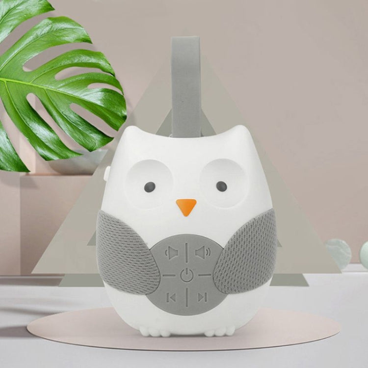 Baby Bedside Hanging Bell Sound Soothing Sleep Soft Owl Music Box Toy(White) - Music Toys by buy2fix | Online Shopping UK | buy2fix