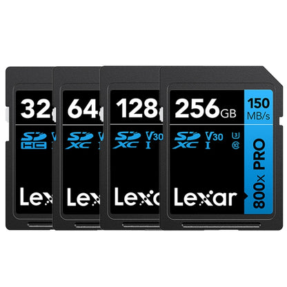 Lexar SD-800X Pro High Speed SD Card SLR Camera Memory Card, Capacity: 64GB - SD Card by Lexar | Online Shopping UK | buy2fix