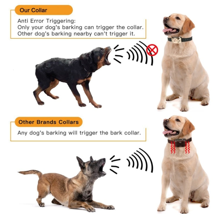 Digital Display Electronic Dog Training Device Pet Training Collar Bark Stop - Training Aids by buy2fix | Online Shopping UK | buy2fix