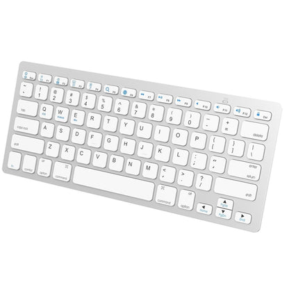 X5 Ultra-Thin Mini Wireless Keyboard + Wireless Mouse Set, Support Win / Android / IOS System(Silver) - Universal Keyboard by buy2fix | Online Shopping UK | buy2fix