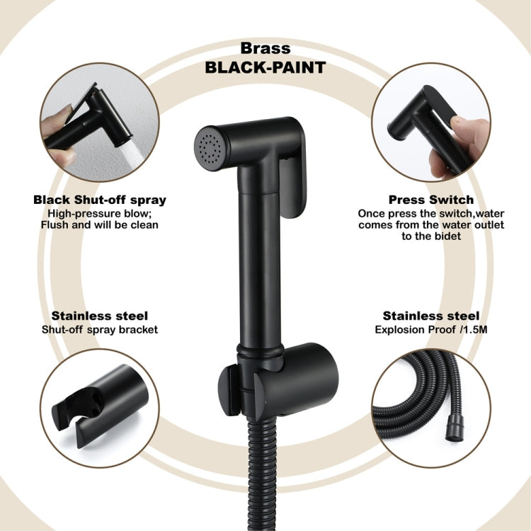 Small Shower Nozzle Toilet Rover Set, Specification: Sprinkler+Base - Shower Head by buy2fix | Online Shopping UK | buy2fix