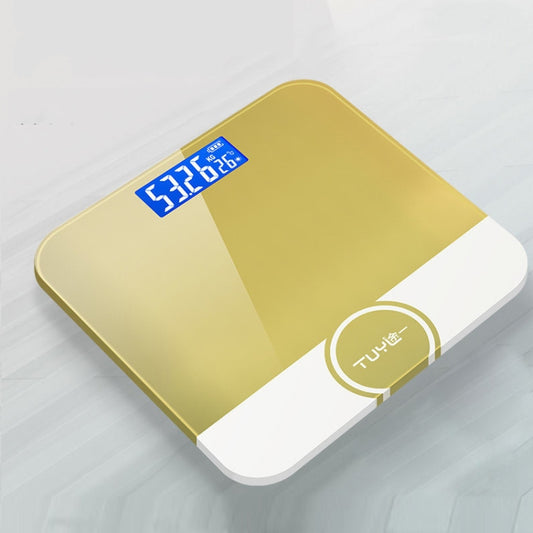 Mini Electronic Scale Home Weighing Scale Battery Stlye(Gold Sun) - Body Scales by buy2fix | Online Shopping UK | buy2fix