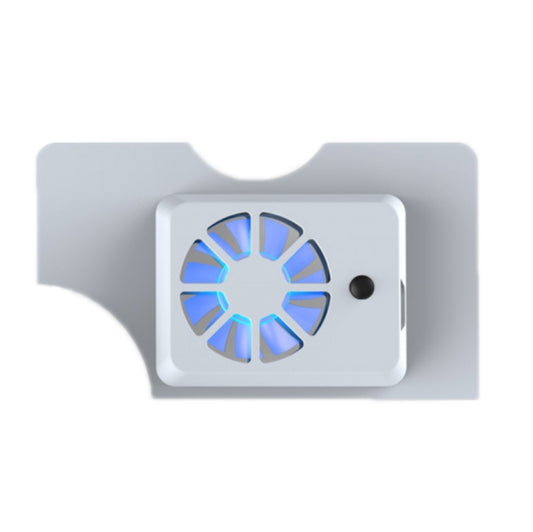 DOBE Host Base Cooling Fan With Blue Light For Switch OLED(White) - Adapter by DOBE | Online Shopping UK | buy2fix