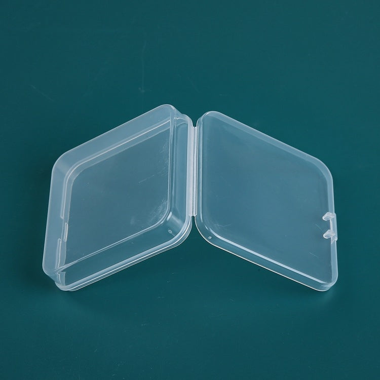 20 PCS Square Plastic Box With Cover Transparent Storage Box PP Parts Tool Box Electronic Component Accessories Box - Storage Boxes by buy2fix | Online Shopping UK | buy2fix