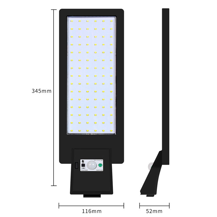 LED Solar Street Lamp Human Body Induction Road Lighting Household Outdoor Garden Light, Style: Body Sensing(Cold White Light) - Street Lights by buy2fix | Online Shopping UK | buy2fix