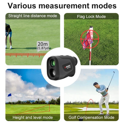 SNDWAY Telescope Golf Rangefinder Handheld Outdoor Altitude Angle Rangefinder, Model: SW-M1000 1000m - Laser Rangefinder by SNDWAY | Online Shopping UK | buy2fix