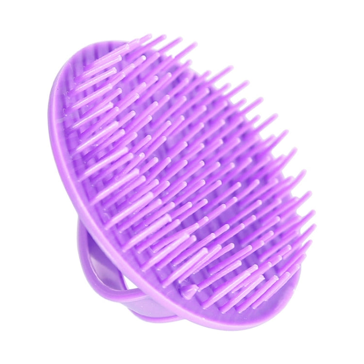 10 PCS Head Itching Massage Brush Household Scalp Cleaning Brush(Purple) - Bath Brushes & Sponges by buy2fix | Online Shopping UK | buy2fix