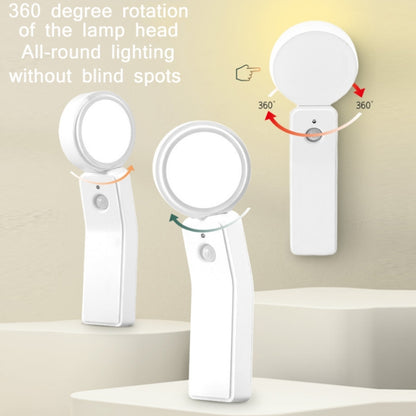 1.2W LED Intelligent Human Body Induction USB Charging Night Light, Light color: Sensor Warm Light - Sensor LED Lights by buy2fix | Online Shopping UK | buy2fix