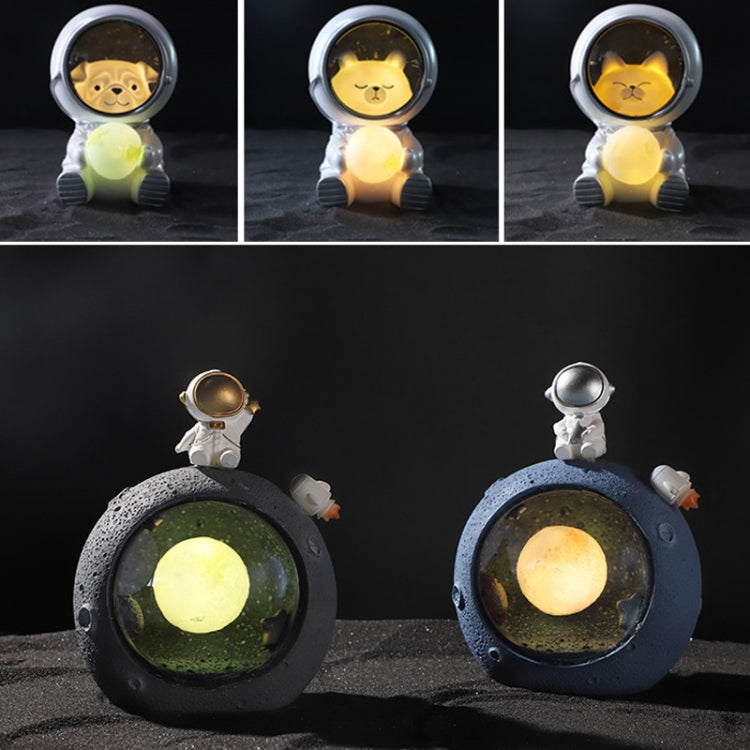 W1153 Resin Planet Night Light Home Decorations, Style: Silver Star - Night Lights by buy2fix | Online Shopping UK | buy2fix