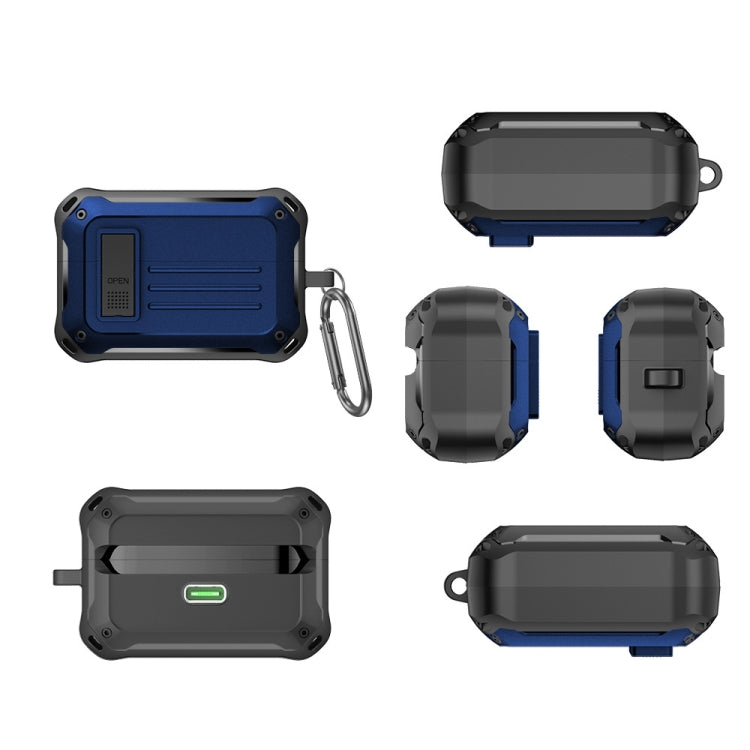 2pcs Bluetooth Earphone Storage Dust Cover For Sony WF-1000XM4(Blue) - Sony Earphone Case by buy2fix | Online Shopping UK | buy2fix