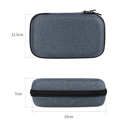 YK02SJ Headphone Hard Disk Shockproof Storage Box(Dark Gray) - Digital Storage Bag by buy2fix | Online Shopping UK | buy2fix