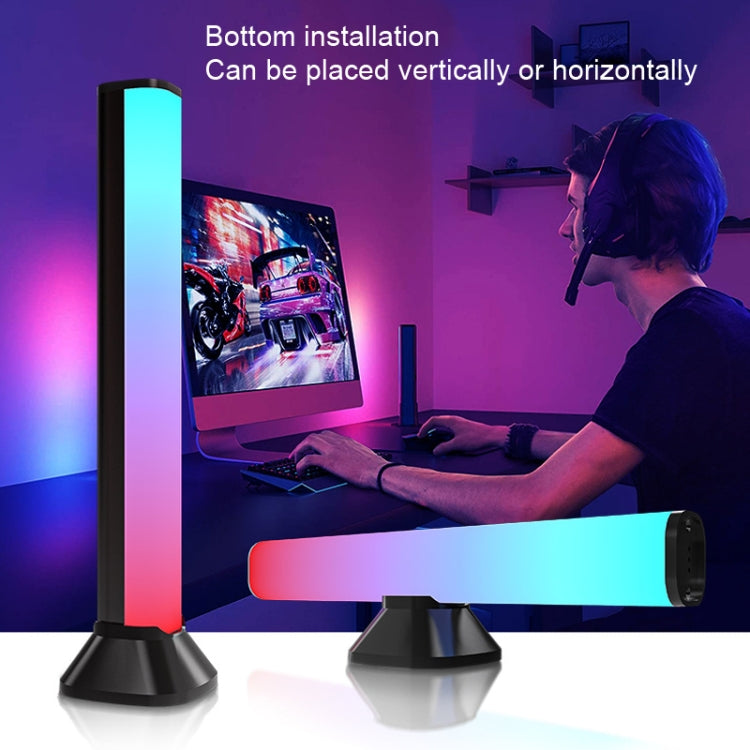 Desktop Voice Control RGB Fantasy Color Pickup Lamp, Style: RF Remote Control - Novelty Lighting by buy2fix | Online Shopping UK | buy2fix