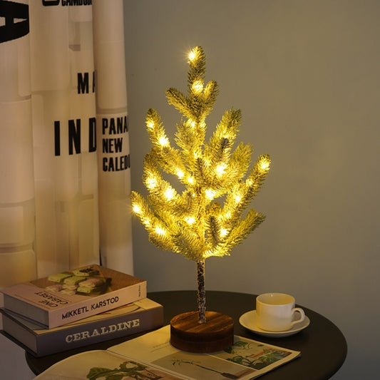 FS-SD045 Pine Needle Tree LED Christmas Atmosphere Home Decoration Light(Warm White) - Christmas Decoration Lamps by buy2fix | Online Shopping UK | buy2fix