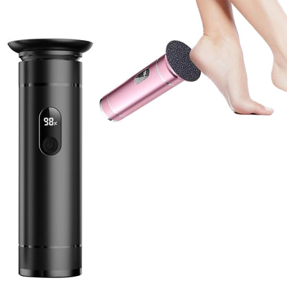 S-608 Smart Digital Display USB Charging Foot Grinder Exfoliating Electric Pedicure(Black) - Grinding Tools & Accessories by buy2fix | Online Shopping UK | buy2fix